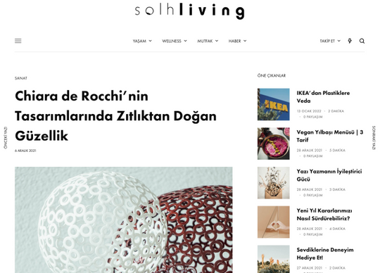 Solhliving.com / Ocak 2022